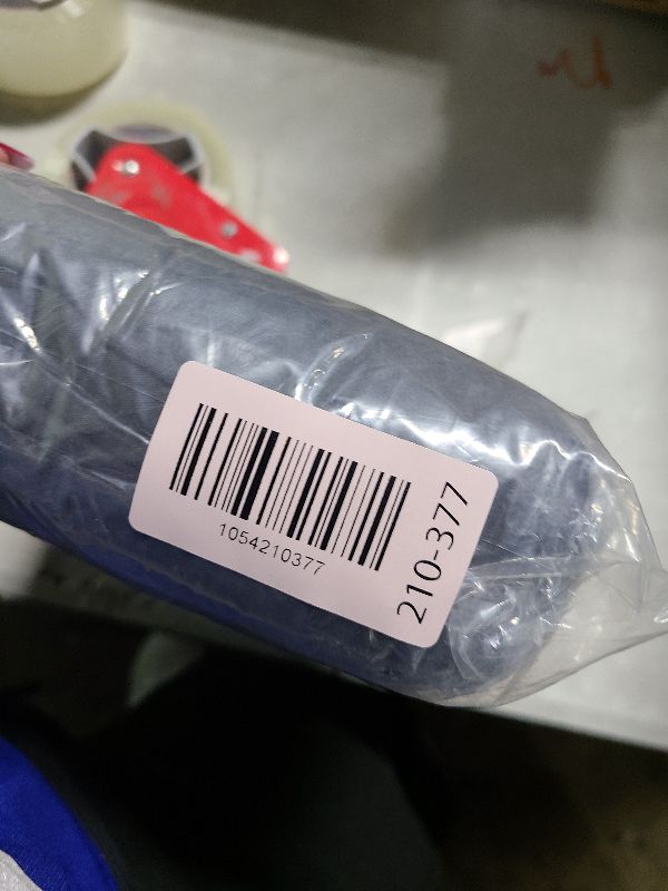 Photo 1 of 2 Pack Fitted Tablecloths 48 x 30 Inch, Rectangle Table Clothes for 4 Foot Tables, Washable Polyester Fabric Table Cover for Parties, Wedding, Banquet, Trade Show (Black, 4FT)