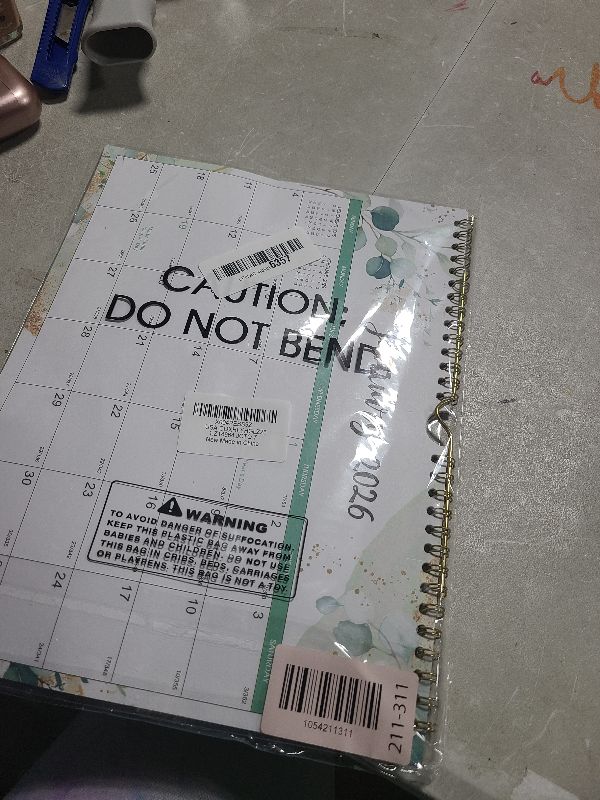 Photo 1 of 2026 Calendar - Wall Calendar 2026 from January 2026 - December 2026, Calendars 8.5" × 11", 12 Monthly Wall Calendar Small, Space Enough for Writing with Julian Dates