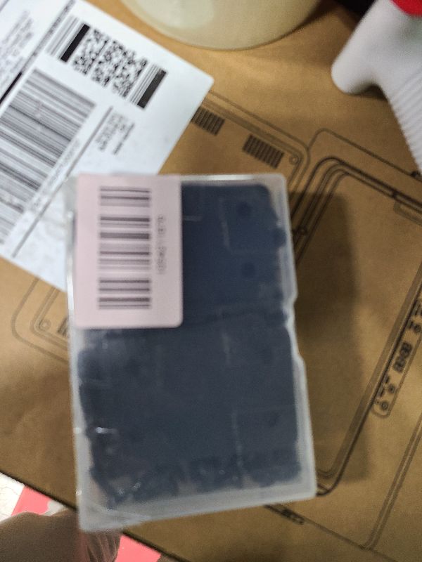 Photo 1 of 12 Pcs Black Metal Flat Straight Brace Bracket, 2.4 x 1.5 Inch Joining Fixing Brackets, Flat Fixing Corner Brace Plates for Tables, Cabinets, Bookshelves