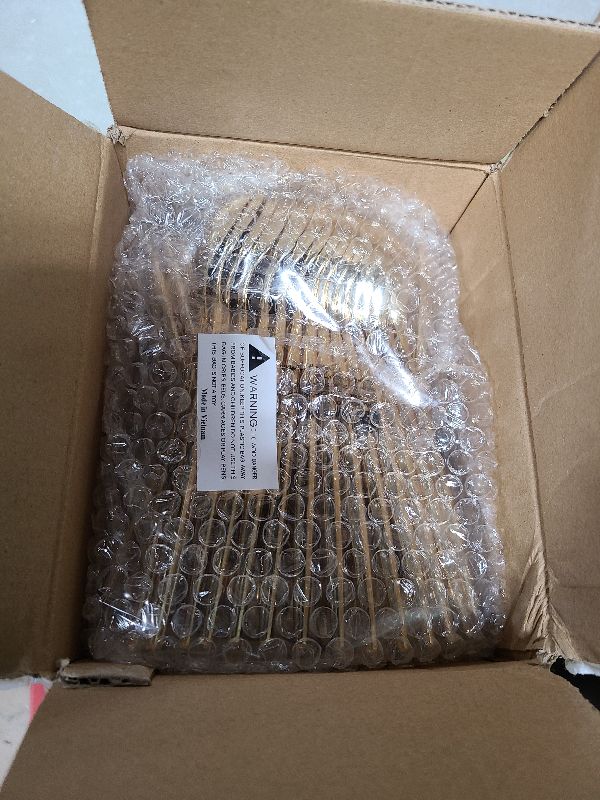 Photo 1 of 100 Pack Gold Small Spoons - 4 Inch Gold Mini Spoons For Dessert, Ice Cream, Tastings, Cocktails, BPA Free Dessert Spoons