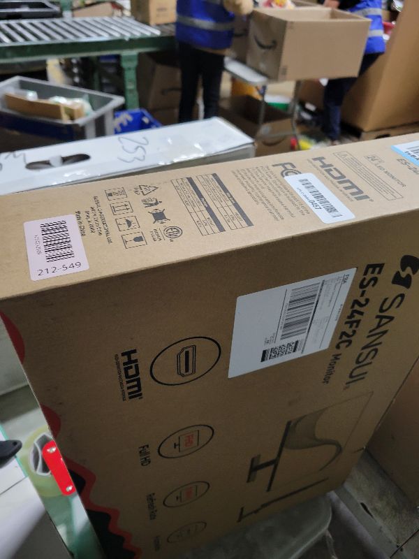 Photo 1 of SANSUI Monitor 24 inch 100Hz Computer Monitor?FHD 1080P PC Monitor?HDMI?FreeSync?HDR?Earphone Jack? Ergonomic Tilt for Home and Office