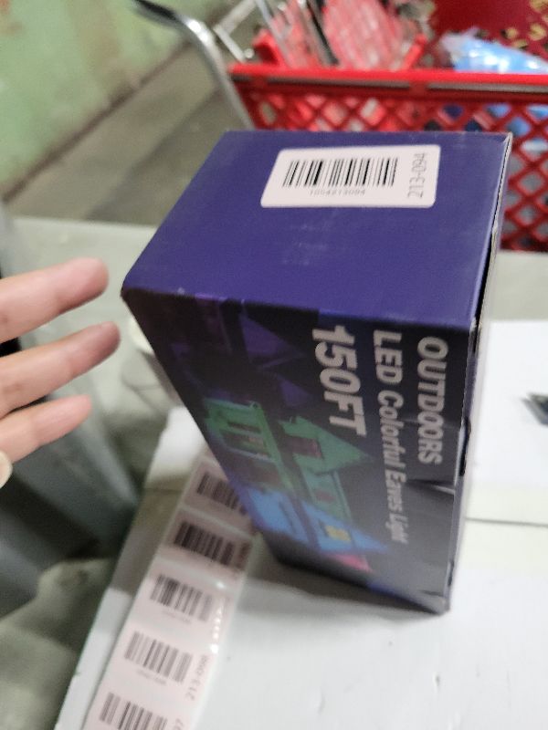 Photo 1 of 150FT Permanent Outdoor RGB Lights - Waterproof Smart LED Eaves Lights with App/Remote Control, Music Sync & DIY Scenes, Perfect for Christmas, Halloween, Parties & Daily Decor, Ideal for House Roof