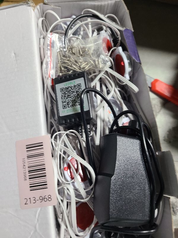 Photo 1 of 150FT Permanent Outdoor RGB Lights - Waterproof Smart LED Eaves Lights with App/Remote Control, Music Sync & DIY Scenes, Perfect for Christmas, Halloween, Parties & Daily Decor, Ideal for House Roof