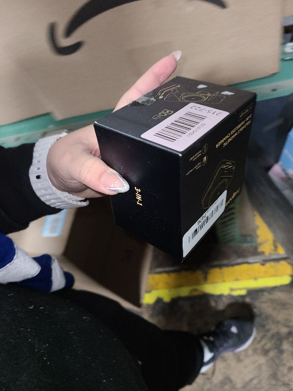 Photo 1 of ?2025 Upgraded?Wireless Charger 3 in 1, Foldable Wireless Charging Station with Night Light for Apple MagSafe Charger, Travel Magnetic Charger Stand, Nightstand Fast 15W Charging Station (20W Adapter)