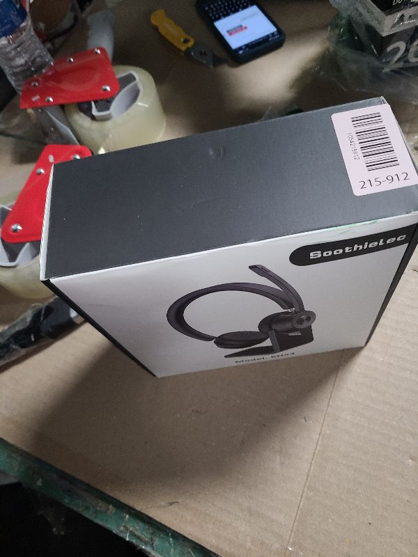 Photo 1 of (Upgraded Version) Wireless Headset, Bluetooth Headset with Noise Cancelling Microphone, Best Headphones with Mic Mute & USB Dongle for PC/Computer/Laptop/Cell Phones/Remote Work/Call Center