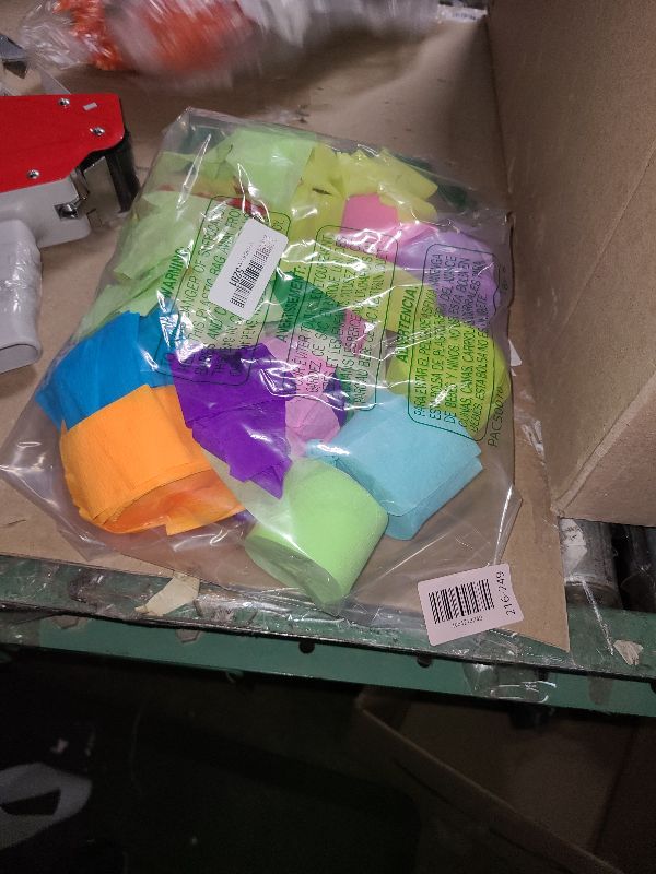 Photo 1 of 12 Rolls Crepe Paper Streamers, 12 Colors Streamers Party Decorations, Crepe Paper Roll for Colorful Birthday Party Supplies, DIY Craft Christmas Halloween Wedding Various Holiday Decorations