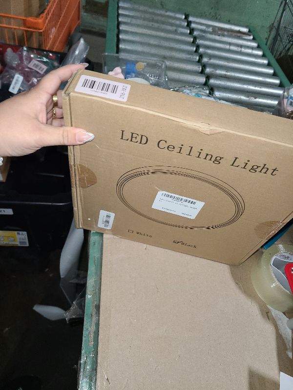 Photo 1 of 2 Pack 12 Inch Dimmable LED Flush Mount Ceiling Light Fixture 28W 3200LM 5 Color Temperature in One Super Slim Round Ceiling Lamp Low Profile Ceiling Lights for Living Bedroom Kitchen Laundry Black