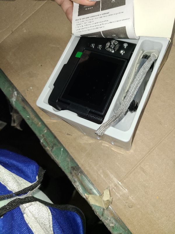 Photo 1 of Digital Camera 4K for Photography Vlogging: 50MP Cameras for Video - 16X Zoom Photo Camera Gifts for Teens Ages 8-16 - 180°Flip Screen Compact Cámara - Point and Shoot Digital Cameras for YouTube