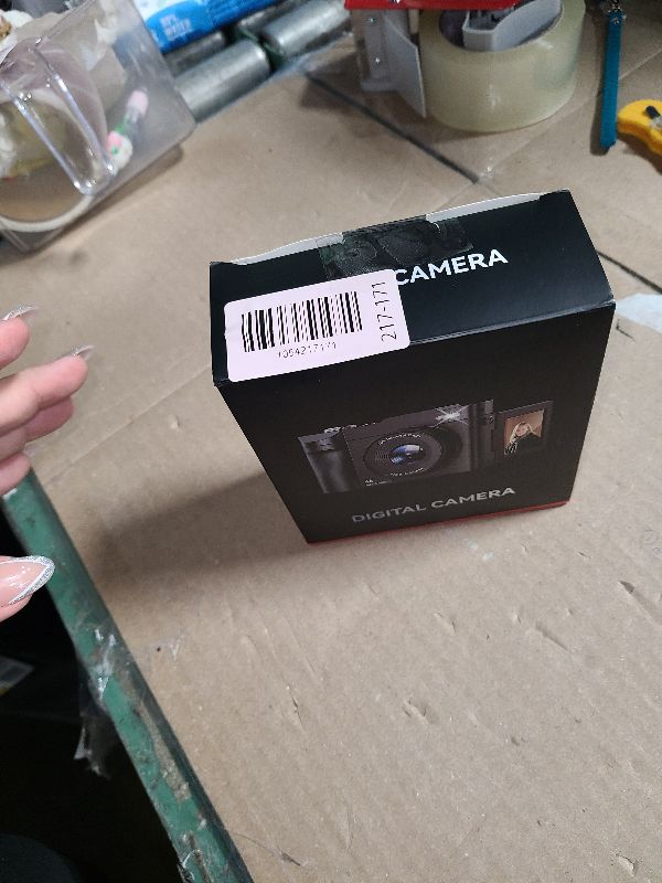 Photo 1 of Digital Camera 4K for Photography Vlogging: 50MP Cameras for Video - 16X Zoom Photo Camera Gifts for Teens Ages 8-16 - 180°Flip Screen Compact Cámara - Point and Shoot Digital Cameras for YouTube