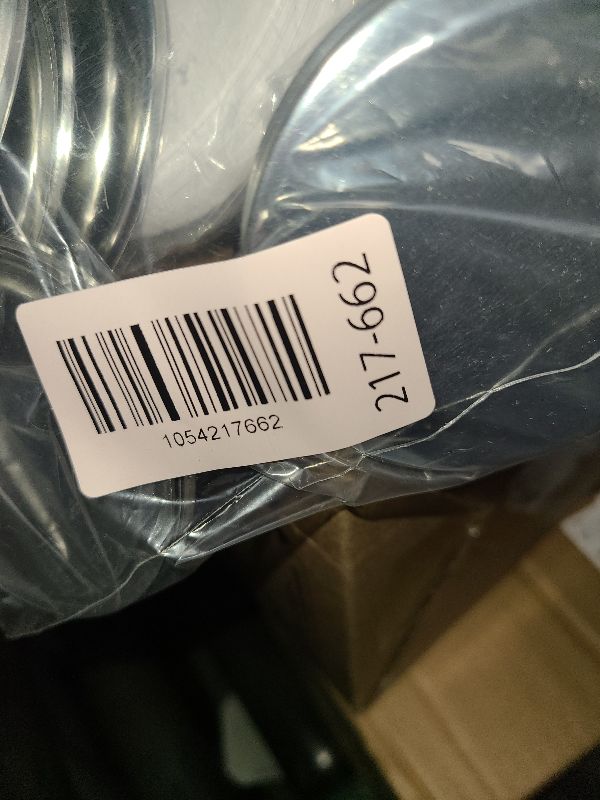 Photo 1 of 100 Pieces 75 mm 3 Inch Blank Button Maker Supplies for Button Maker Machine Round Badge Pin Button Parts, Includes Metal Button Pin Back Cover, Metal Shell, Clear Film, Gasket, Blank Paper