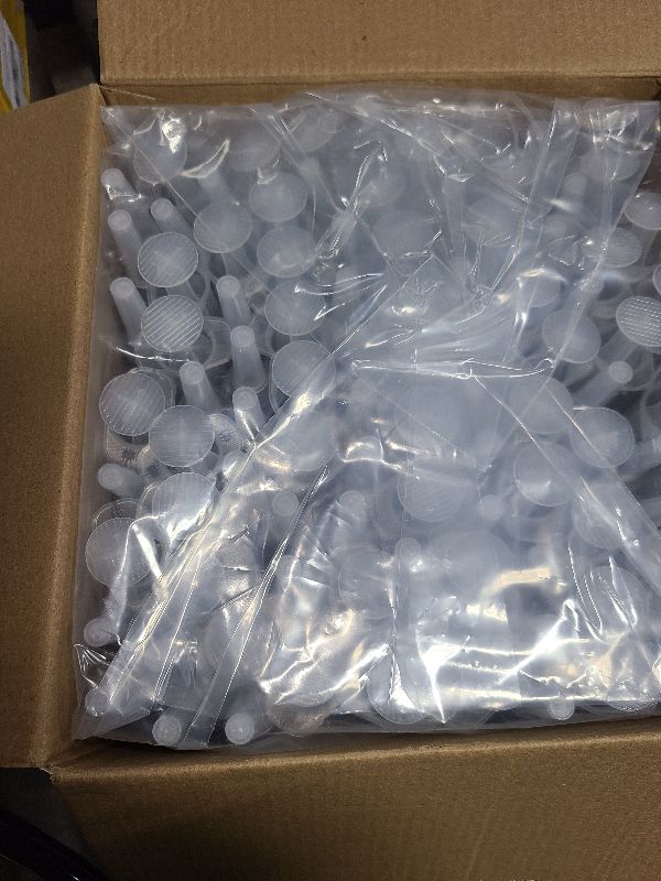 Photo 1 of 100 Packs 20ml Plastic Syringe, with Cover Cap, Large Syringes for Liquid Jello Shots, Measuring, Watering, Refilling, Feeding