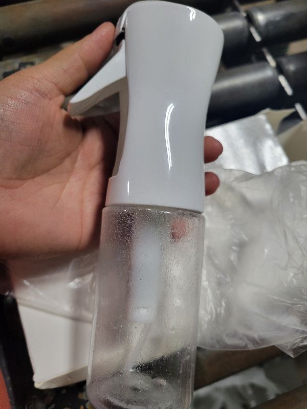 Photo 1 of 2 Pack Continuous Spray Bottles - Ultra Fine Mist Sprayer | Water Spray Bottle For Hair Mister Spray Bottle | Hair Spray Bottles For Hairstyling, Cleaning, Salons - 2pk 6.8 OZ / 200 ML