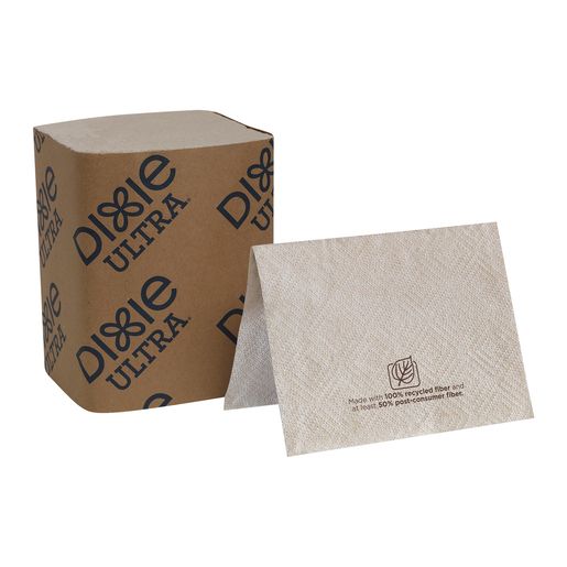Photo 1 of 
DIXIE ULTRA® INTERFOLD 2-PLY NAPKIN DISPENSER REFILL BY GP PRO, ECO PRINT, 6000 NAPKINS PER CASE