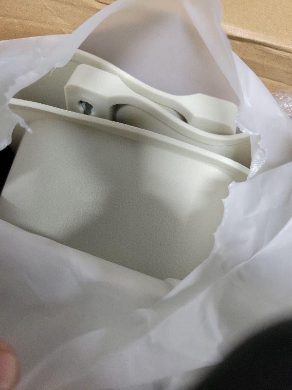 Photo 1 of 2 Pcs Couch Cup Holder Tray Silicone Anti-Spill Anti Slip Sofa Armrest Drink Holder Weighted Couch Caddy Recliner Arm Table for Remote Controls, Phones, Cups and Snacks (Beige)