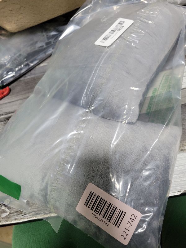 Photo 1 of 1 MIDDLE ONE 2 Pack Small Pillow, Memory Foam Mini Pillow 11 X 7 Inches for Travel, Sleeping, Nap and Neck, Knee, Lumbar Support, Tiny Cushion for Pet, Dogs (Grey)