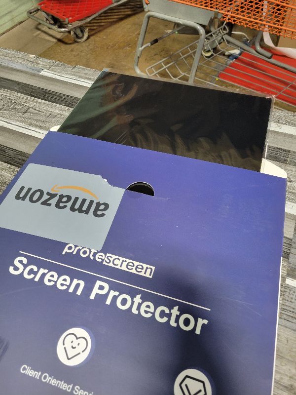 Photo 1 of [2 Pack] Computer Privacy Screen 27 Inch for 16:9 Widescreen Monitor, Removable Eye Protection Anti Glare Blue Light Filter, Anti Scratch Computer Monitor Privacy Shield 27 in