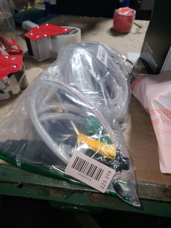 Photo 1 of 12V Portable Intelligent Electric Pressure Washer Pump 60W 8L/min 87PSI Portable Pressure Powerful Washing Kit for Home, Car, Garden, Projects (Yellow)