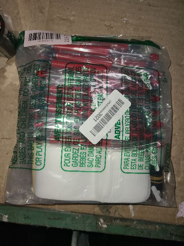 Photo 1 of 108 Pieces DIY Beadable Pen Bulk Kit – 36PCS Ballpoint Pens with Refills & Bags – Beaded Pens for DIY Crafting – Beads Pens, Pen Making Kit, Beadable Items, Teacher Accessories (Christmas Red)