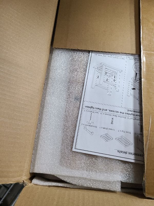 Photo 1 of 14" Compact Teak Shower Stool with Shelf & Handle - Waterproof, Non-Slip Bath Bench for Small Bathrooms/Outdoor Use, 300 lbs Capacity (Patented)