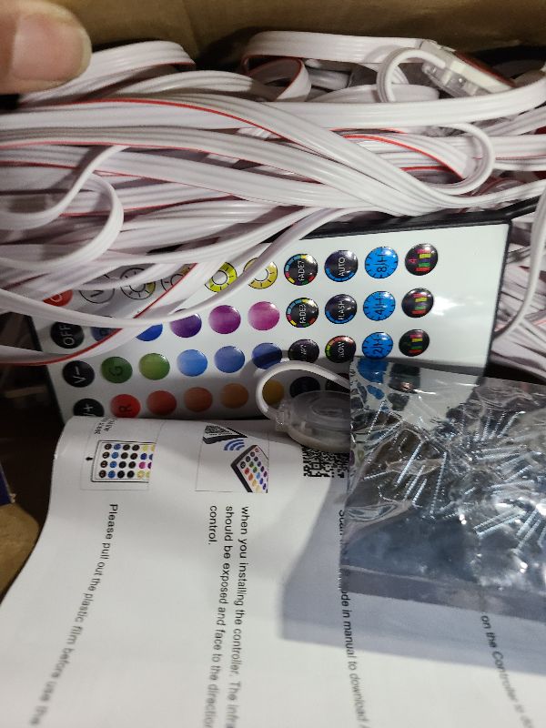 Photo 1 of 200FT Permanent Outdoor Lights for House,Waterproof Smart RGB LED Eaves Lights?permanent outdoor lights with App/Remote Control,Music synchronisation?for House,Halloween,Roof,Christmas Decorations