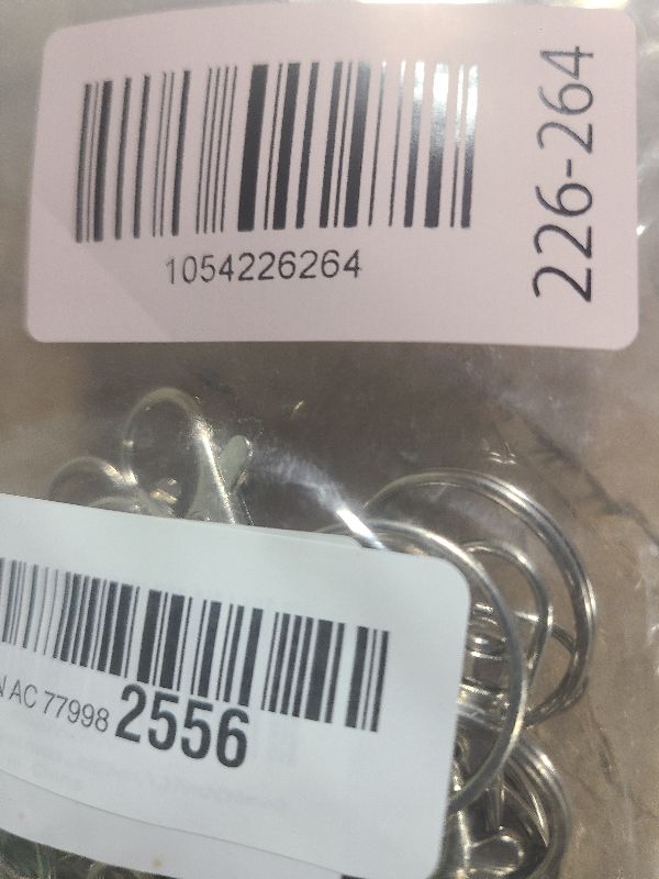 Photo 1 of 104PCS Swivel Snap Hooks with Key Rings, Metal Lobster Claw Clasp, Keychain Rings for Crafts(Silver, 1.37inch(36mm)