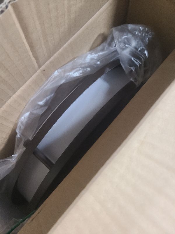 Photo 1 of 13 inch Flush Mount LED Ceiling Light Fixture, 2700K/3000K/3500K/4000K/5000K Adjustable Ceiling Lights, Oil Rubbed Bronze Saturn Dimmable Lighting for Hallway Bathroom Kitchen or Stairwell, ETL Listed