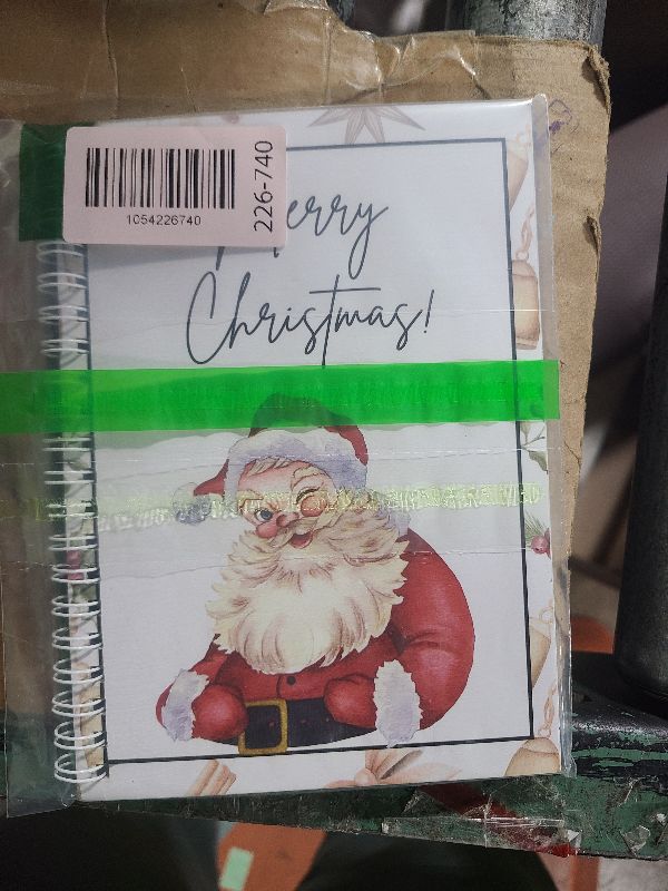 Photo 1 of 12Pages Christmas Gift Card Book - Surprises On Every Page,Diy Spiral-Bound Merry Christma College Survival Gift Card Book Holder,Diy Personalized Xmas Gifts For Family,Friends,Students (Santa Claus)