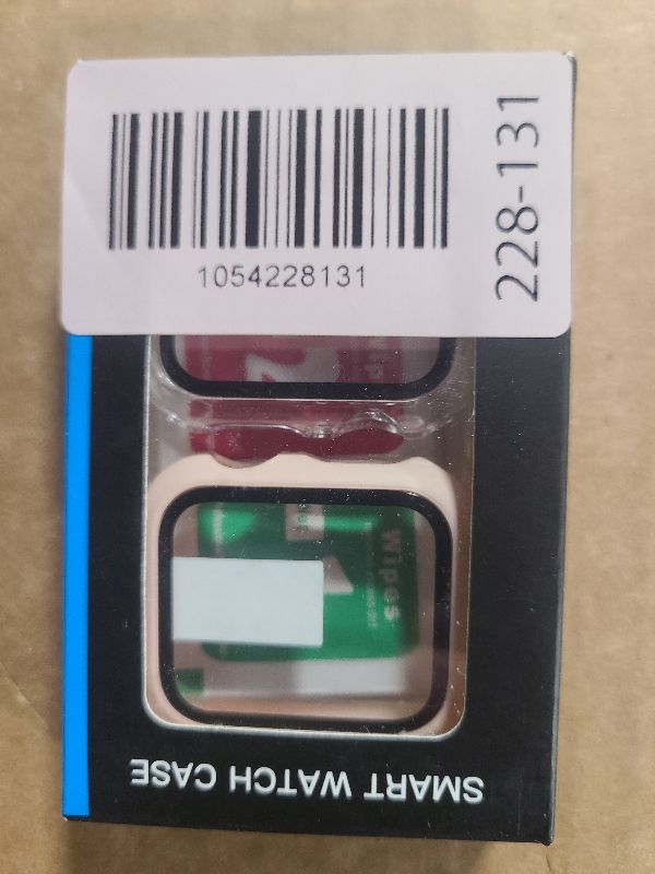 Photo 1 of 2 Pack Case with Tempered Glass Screen Protector for Apple Watch Series 6/5/4/SE 40mm,JZK Slim Guard Bumper Full Coverage Hard PC Protective Cover HD Ultra-Thin Cover for iWatch 40mm,Pink+White