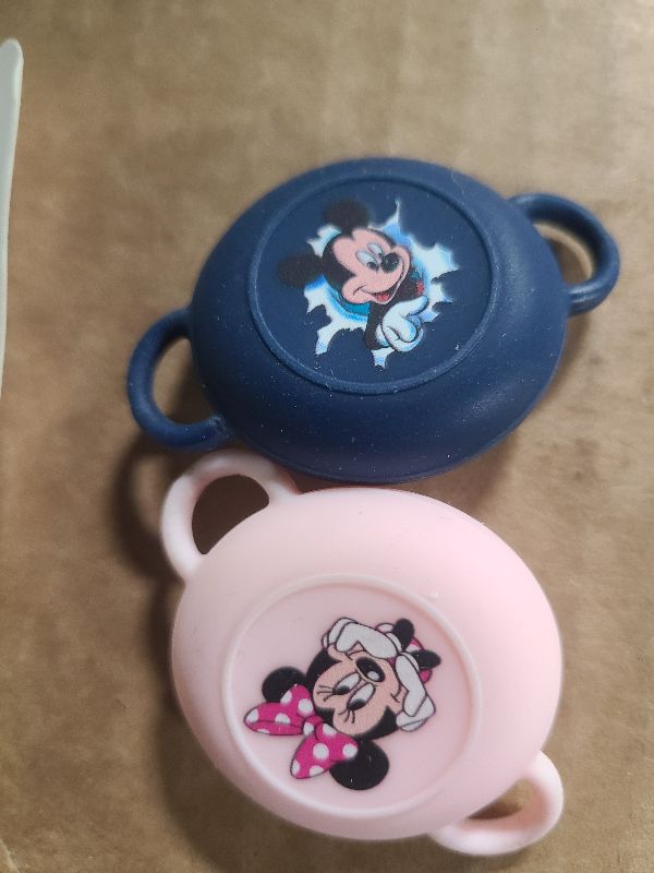 Photo 1 of [2 Pack] Kids Shoelaces & Straps Holder Only Compatible for Airtag Protective Case, Cartoon Funny Silicone Case for Children Shoes Shoestring, Waterproof Hidden Accessories?Dark Blue+Pink?