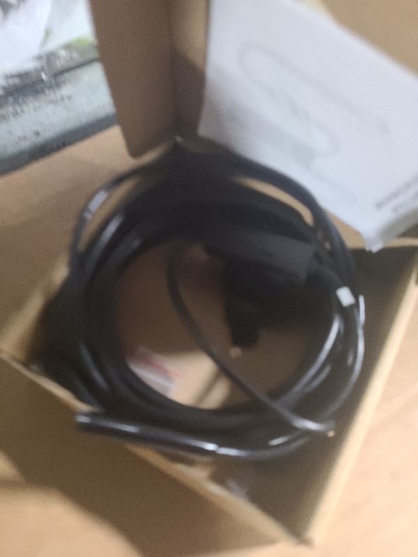 Photo 1 of [Dual-Lens] Endoscope Camera with Light, 1920P HD Borescope with 8+1 Adjustable LED Lights, IP67 Waterproof 16.5FT Semi-Rigid Snake Cord Inspection Camera for iPhone, iPad and Android Phone (Type C)