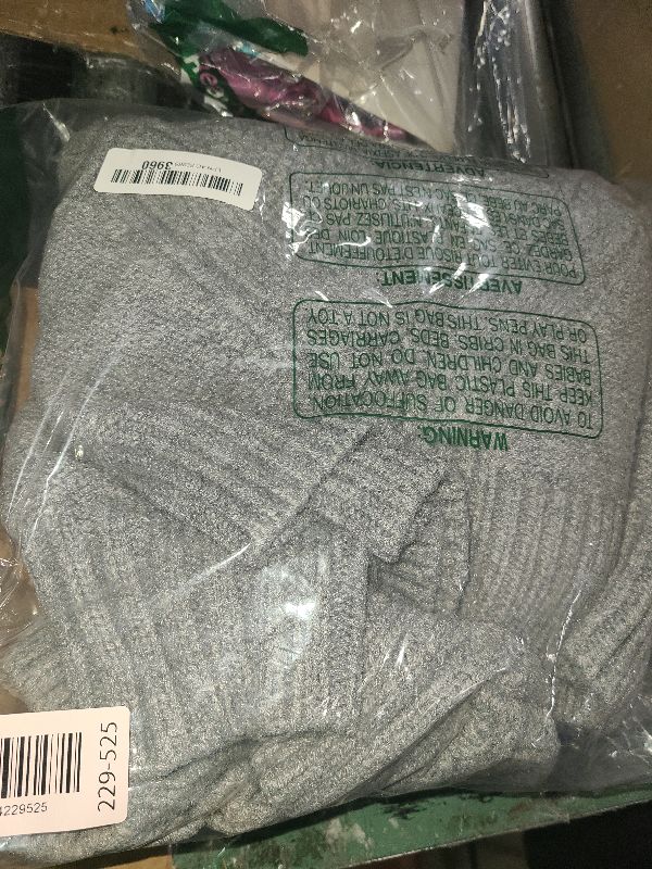 Photo 1 of Aelfric Eden Women's Oversized Cable Knit Chunky Sweater Mock Neck Long Sleeve Heart Knit Pullover Sweater 2025 Fall Outfit Gray lMedium