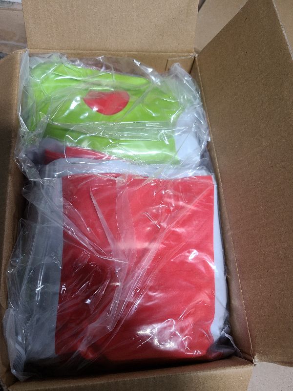 Photo 1 of 12 Pcs 12 Inch Inflatable Christmas Ornaments Oversized Christmas Balls Large Blow upHoliday Tree Ornaments Christmas Yard Decorations for Xmas Porch Lawn Decor