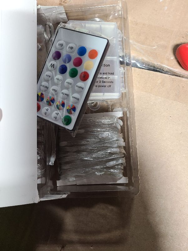 Photo 1 of 2 Pack Fairy Lights Battery Operated Color Changing String Lights with Remote, 16.4FT Twinkle Lights USB Plug or Battery Powered, Outdoor Christmas Decorations for Bedroom Wedding Party Indoor