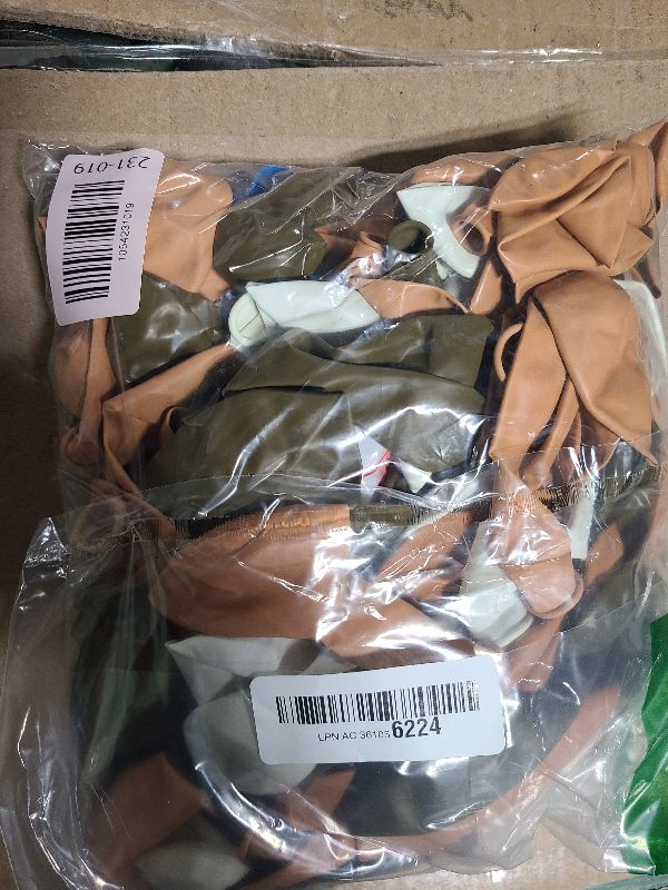 Photo 1 of 146Pcs Brown Balloons Garland Arch Kit, DIY 18"12"10" Coffee Brown Blush Nude Balloons for Neutral Woodland Teddy Bear Baby Shower Wedding Jungle Safari Birthday Party Decorations