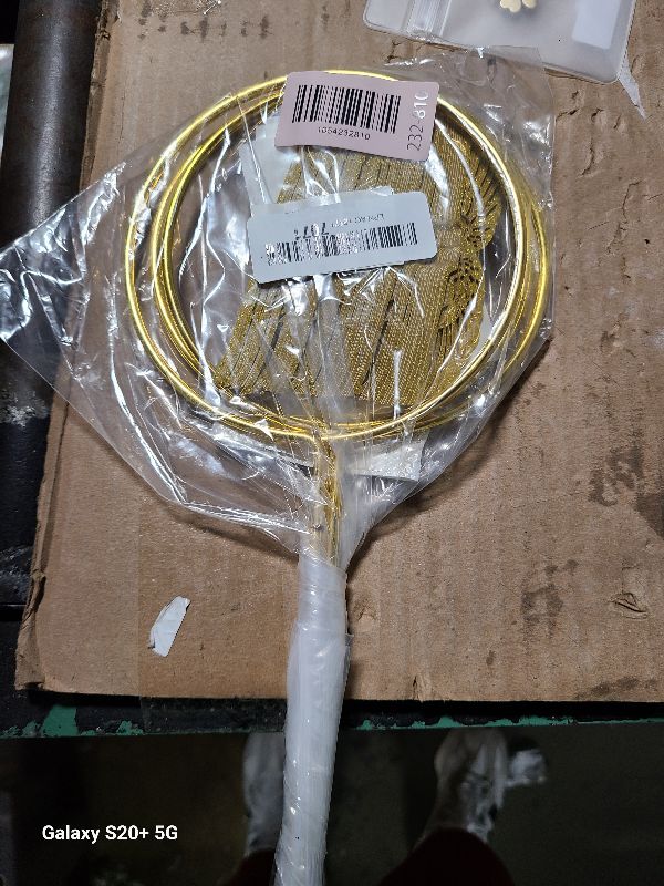 Photo 1 of 103 Pcs Wizard Party Chocolate Decoration, with 3 PCS Gold Goal Posts, 50Pcs Golden Wings Chocolate Wafer Cupcake Toppers with 50Pcs Glue Point for Birthday Wizard Theme Party Supplies