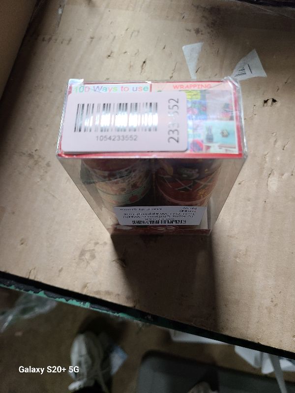 Photo 1 of 16 Rolls Christmas Washi Tape Holiday Masking Tape 4 Sizes Red Green Christmas Wrapping Tape Glod Foil Decorative Tape for Christmas Scrapbook Journal DIY Craft Gift Wrapping?Christmas