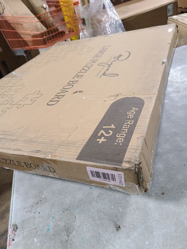 Photo 1 of 1000 Piece Rotating Puzzle Board with Drawers and Cover - 4 Drawers, Wooden Jigsaw Puzzle Table | 30” X 22”| Jigsaw Puzzle Board - Portable Puzzle Tables for Adults and Kids by Beyond Innoventions