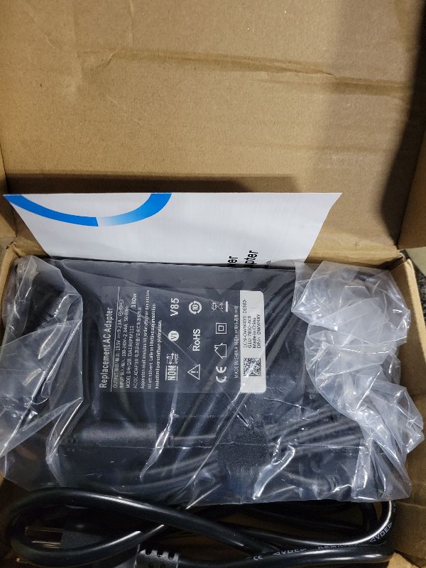 Photo 1 of 180W 19.5V 9.23A AC Adapter Charger for MSI Gaming Laptop GS73VR GS63VR GS43VR GS60 GS63 GS65 GS70 GE60 GE62 GE72 GT60 GT70 Power Supply Cord - Certified UL