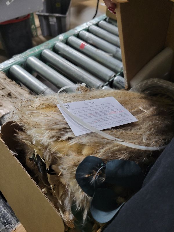 Photo 1 of 100pcs Artificial Flowers Arrangement With Vase Included, Dining Table Centerpiece Decorations, Fake Flowers in Vase, Dried Pampas Grass Floral Centerpieces, Coffee Table Decor, Centro de Mesa