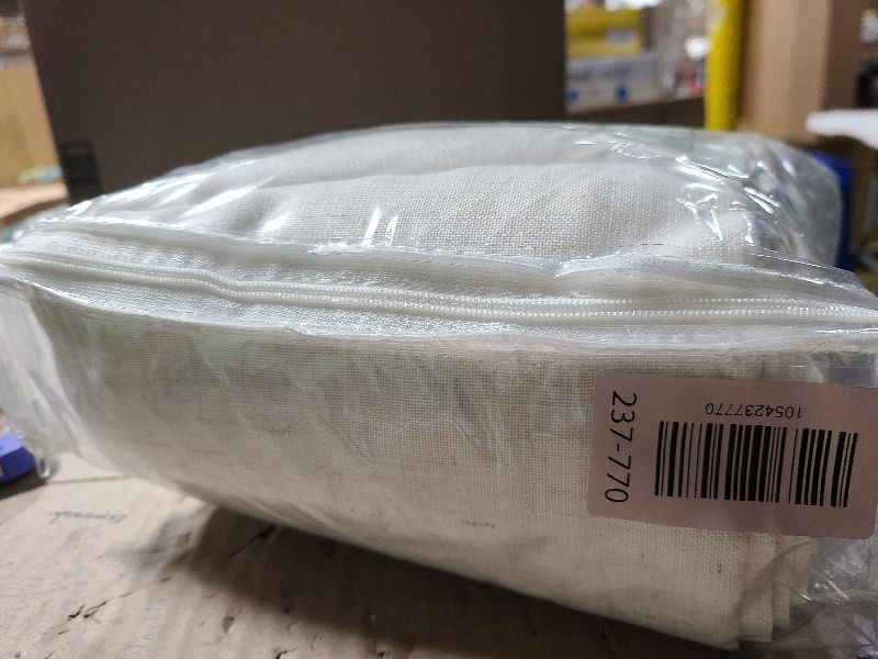 Photo 1 of Extra Long Curtains 120 inch Length 2 Panels Back Tab Neutral Farmhouse Drapes Light Filtering Semi Sheer Linen Curtain 120 inches Long for Floor to Ceiling Window Patio Sliding Door Cream 10 FT