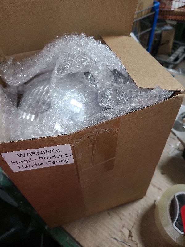 Photo 1 of 17 Pcs Disco Ball Decor: Mini Large Assorted Size Hanging Mirror Disco Balls - Silver Christmas Ornaments for New Year Decor Xmas Tree Weddings Party Favors Birthday(6, 3.2, 2 Inch)