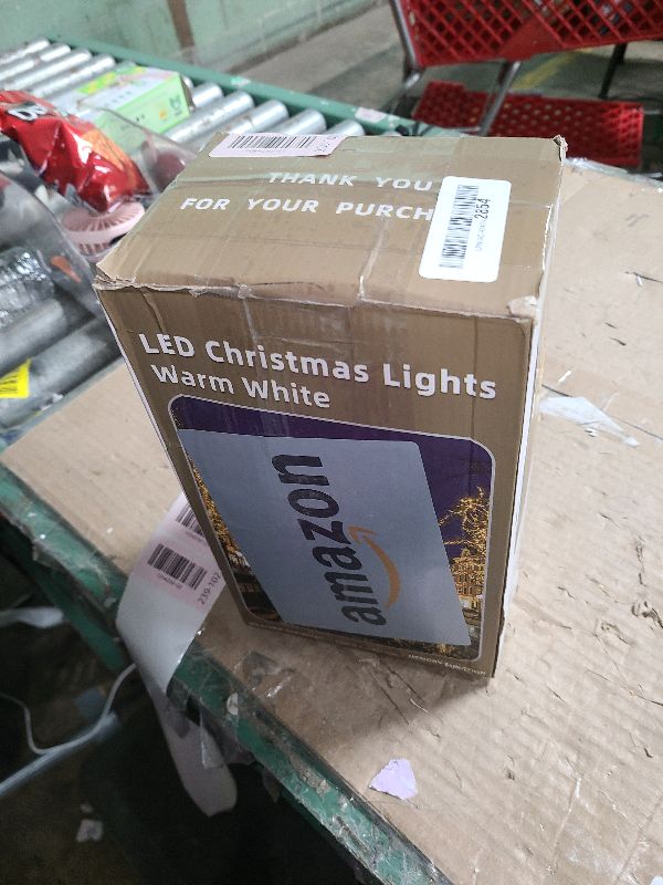 Photo 1 of 1500 LED 470FT Christmas String Lights Outdoor, 12 Modes and Timer Memory Dimmable, Plug in Waterproof Dark Green Wire Twinkle Fairy Light for for Xmas Yard Tree Wedding Party Decor (Warm White)