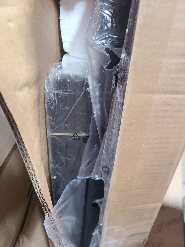 Photo 1 of KOSOSO 16 Inch Bed Frame Queen Size with Metal Gaskets, Black Queen Platform Bed Frame No Box Spring Needed, Heavy Duty Steel Support, Round Corner Design, Storage Space, Noiseless, Easy Assembly