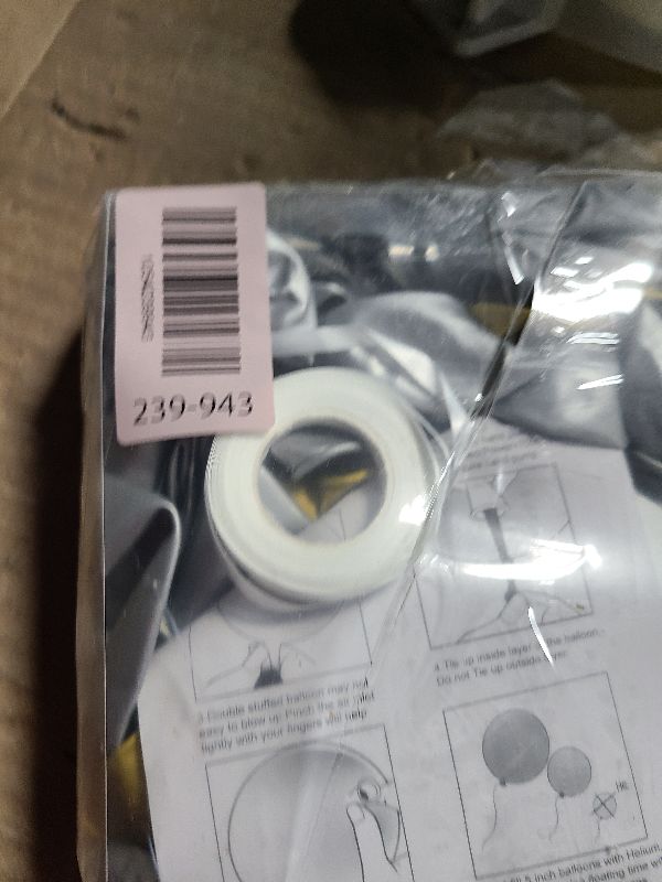 Photo 1 of 124Pcs Silver and Gold Garland Balloons Metallic Balloon Arch Kit Chrome Silver balloon Disco Ball decorations for Disco Party 60th Birthday Graduation NYE 2026 New Year Party