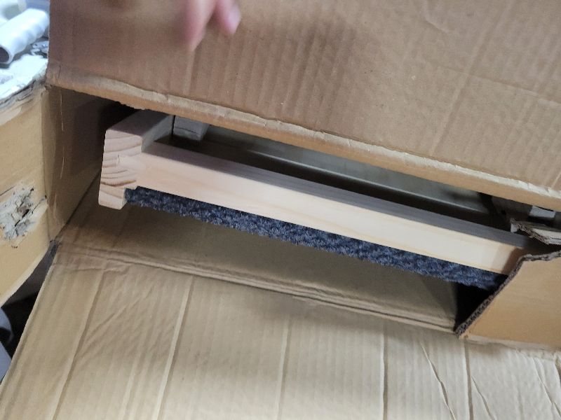 Photo 1 of ???? ???????? Dog Ramp for Bed, 64" Long Foldable Pet Ramp for Small Large Dogs, Dog Ramps for High Beds Car, High Traction with Platform 6 Adjustable Heights 24" to 30" Up to 220LBS, Wood