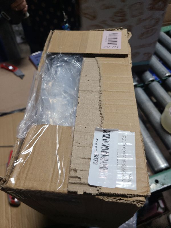 Photo 1 of 12 Pack Acrylic Shelf Dividers, Clear Shelf Divider for Closet Organization, Closet Shelf Separators for Clothes/Purses, Wood Shelves Organizers in Bedroom, Kitchen, Office, Cabinets, Bathroom Storage