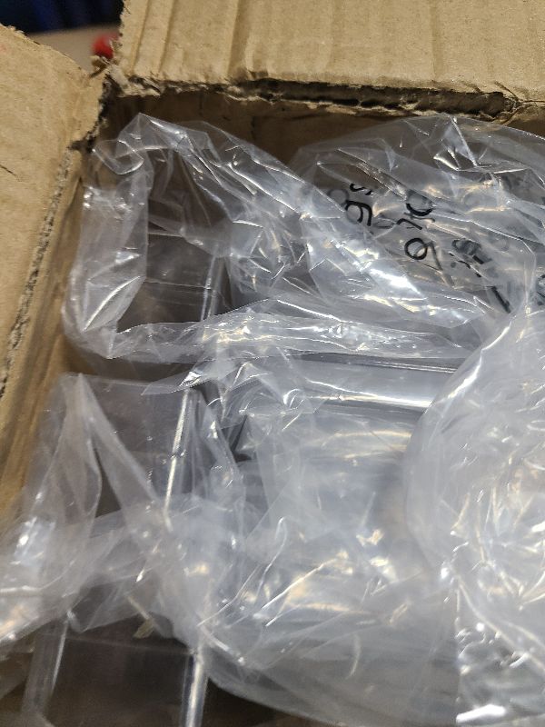 Photo 1 of 12 Pack Acrylic Shelf Dividers, Clear Shelf Divider for Closet Organization, Closet Shelf Separators for Clothes/Purses, Wood Shelves Organizers in Bedroom, Kitchen, Office, Cabinets, Bathroom Storage