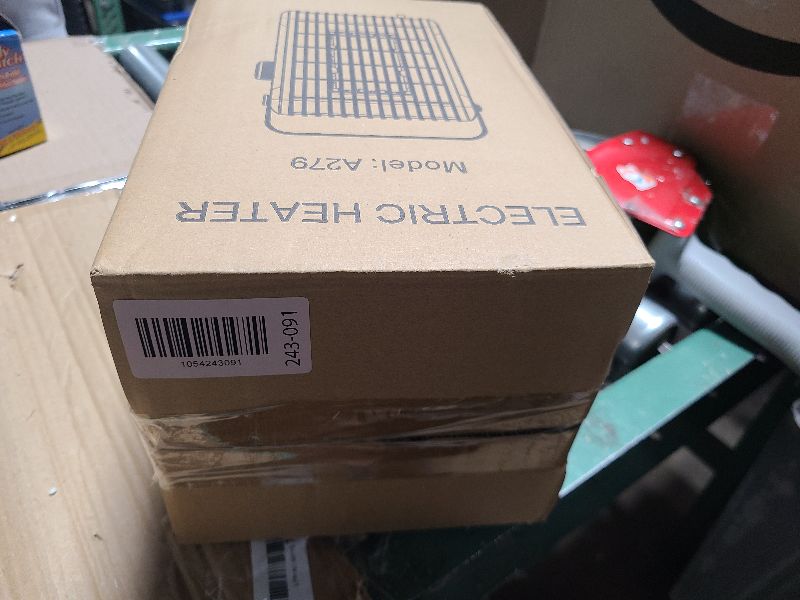 Photo 1 of 1500W Space Heater for Indoor Use PTC Portable Electric Heater 110V Fast Heating Room Small Heater Heating and Fan Modes for Desk Office Bedroom Bathroom