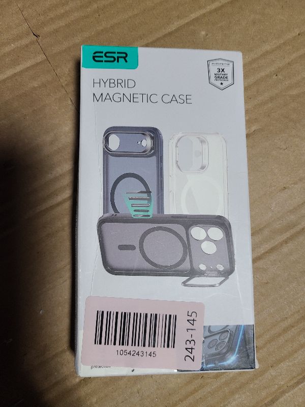 Photo 3 of ESR for iPhone 17 Pro Case with Stash Stand, Camera Control Cover Compatible with MagSafe, Military-Grade Drop Protection Magnetic Phone Case, Scratch-Resistant Back Cover, Frosted Green