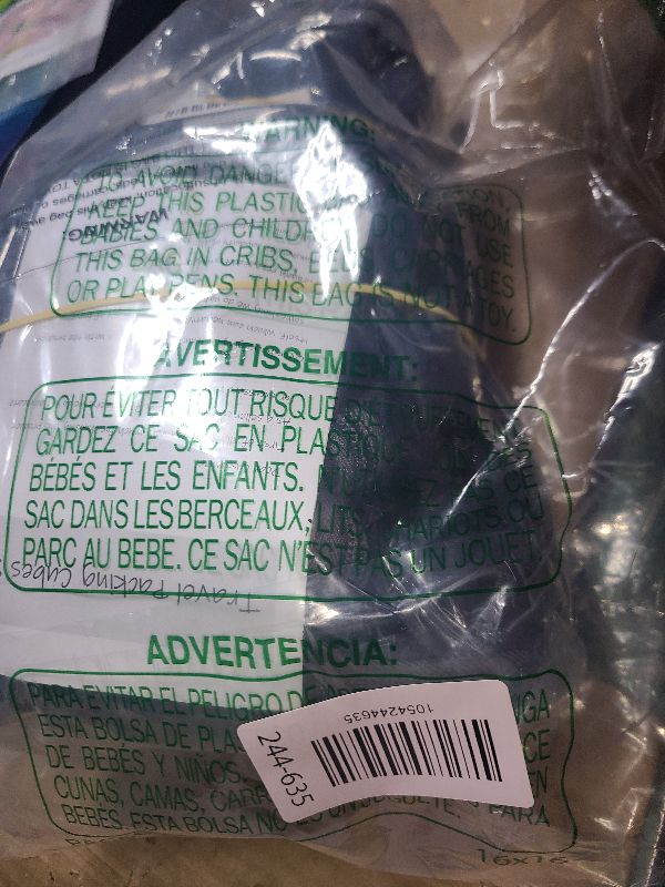 Photo 1 of 10 Set Compression Packing Cubes for Travel Essentials,Compressible Expandable Packing Cubes for Suitcase,OlarHike Luggage Organizer Bags for Travel,Handy Helper for Organizing Clothes(Black)